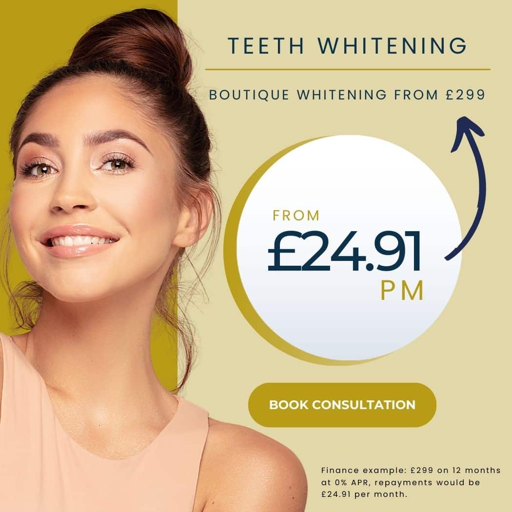 Boutique whitening finance